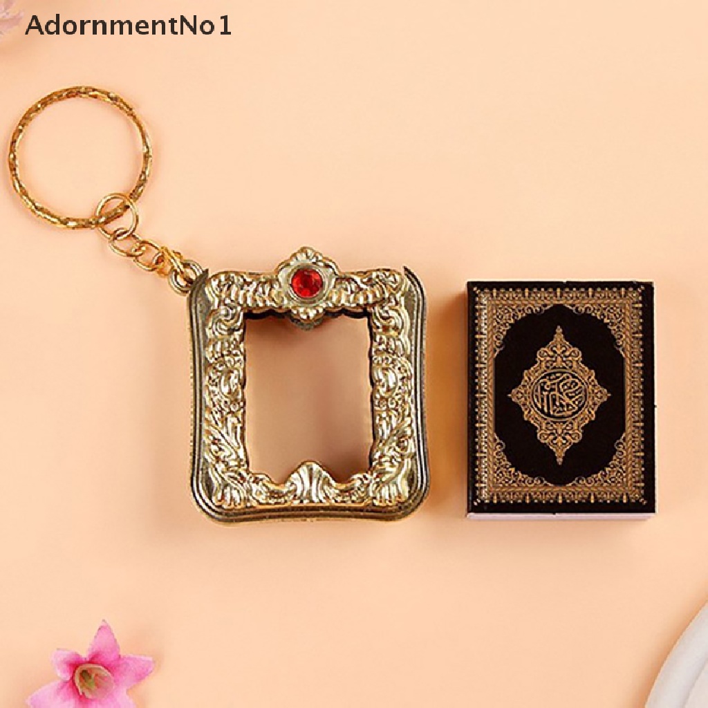 (AdornmentNo1) Gantungan Kunci Motif Tulisan Arab / Muslim / Islam Untuk Koran Ark Quran