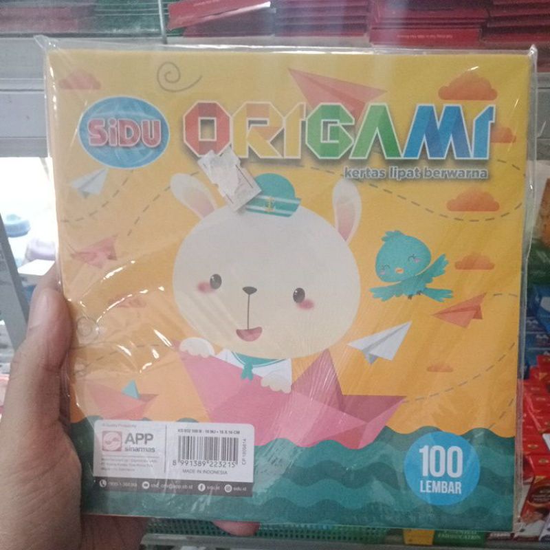 

ORIGAMI SIDU 16X16 100LEMBAR