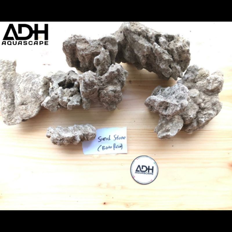 Batu pasir - Sand stone aquascape