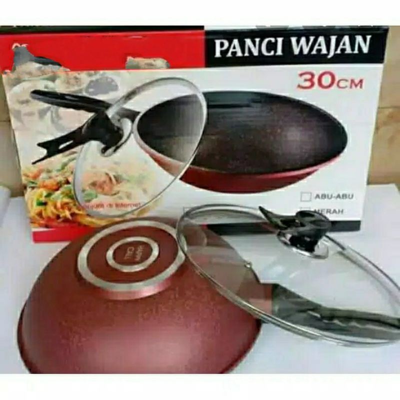 Panci Wajan , HAFY FUN 34CM Wok Pan HC 30 cm / Wajan Korea