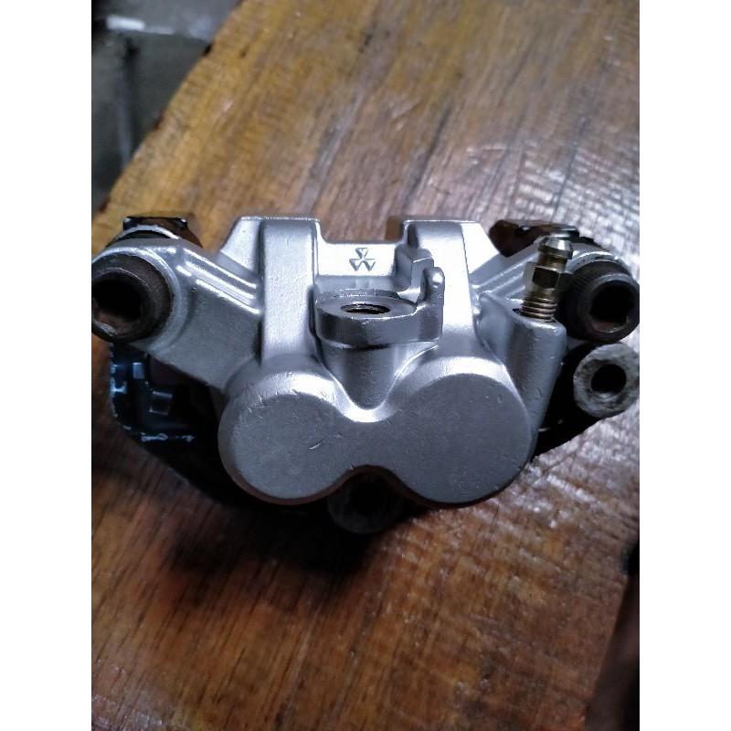 kaliper depan pala babi rx king new silver original