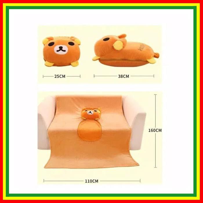 BALMUT KARAKTER BANTAL SELIMUT BONEKA SELIMUT MICKEY MOUSE