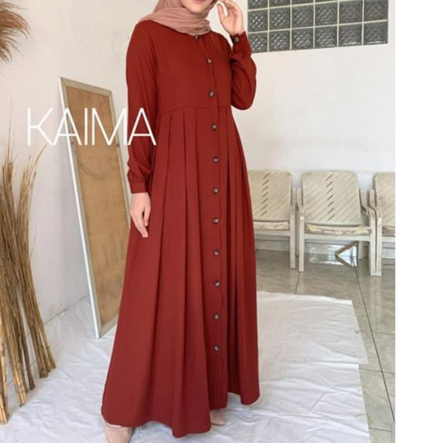 ➣ GAMIS RINJANI KAIMA MOSCREPE PREMIUM ➫
