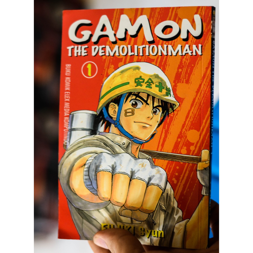 Komik Gamon The Demolitionman seri no 1