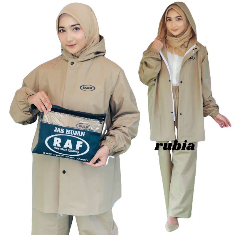 RAINCOAT !! JAS HUJAN MANTOL BY RAF BAHAN PVC.0.25 BEST CUALITY ANTI REMBES