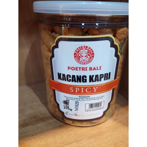 

puti bali kacang kapri spicy