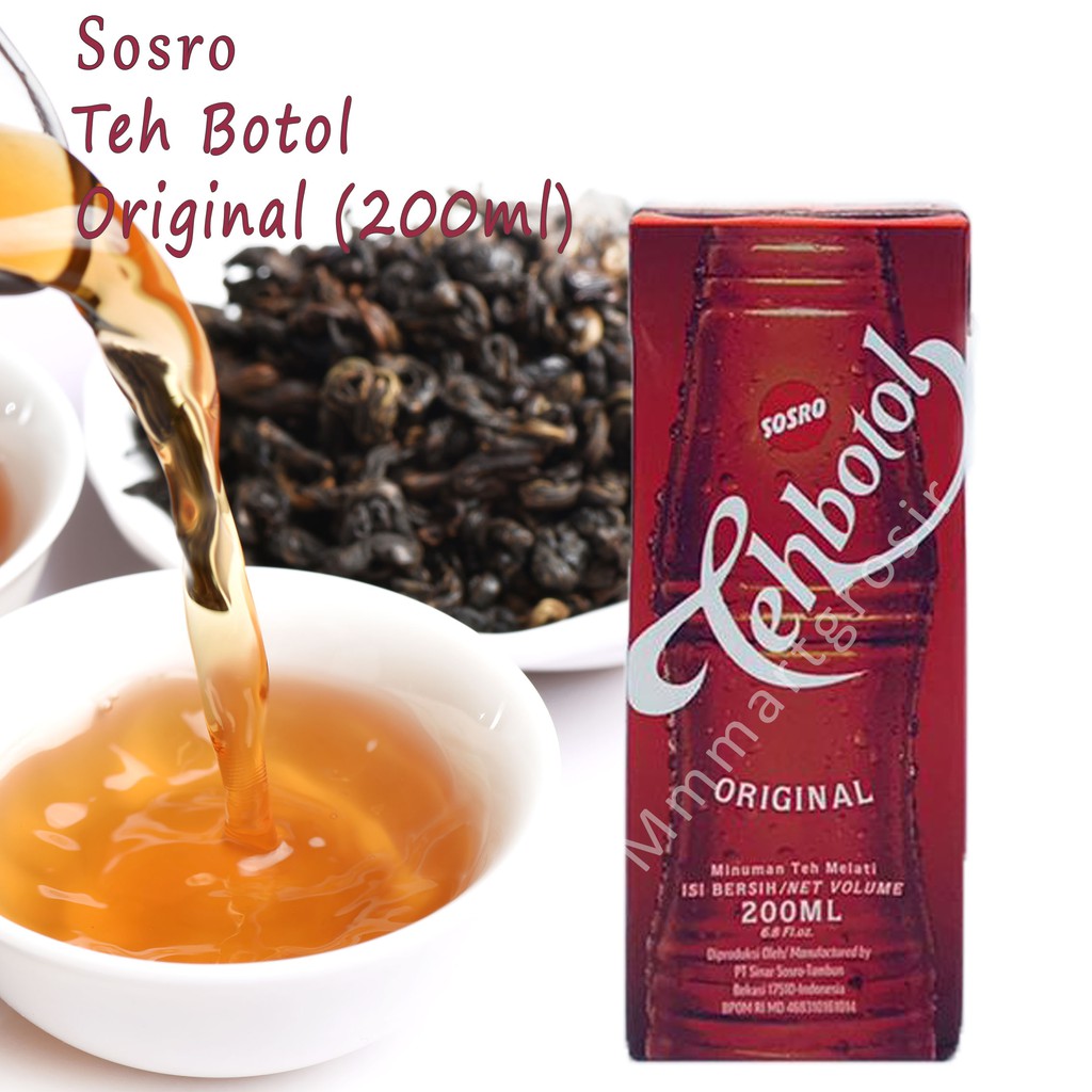 

Teh botol Sosro / Minuman Teh melati / Original / 200ml