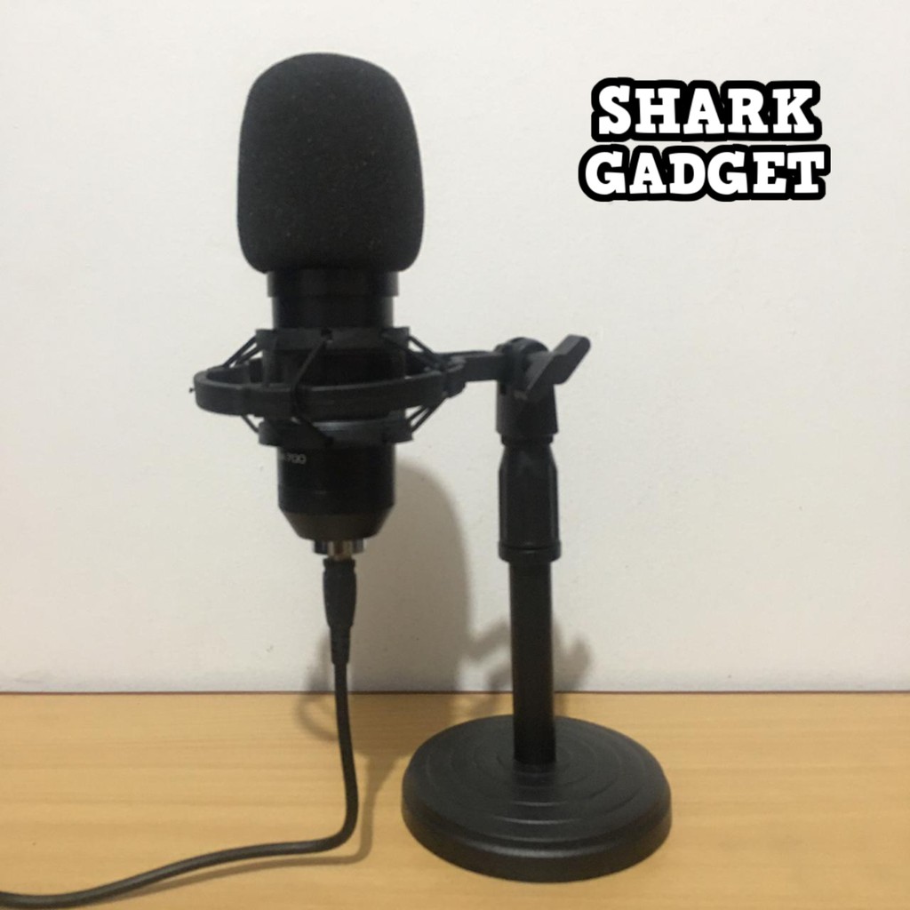 Microphone USB Condenser BM700 BM 700 Laptop PC Mic Kabel Zoom Webinar Mikrofon Recording USB