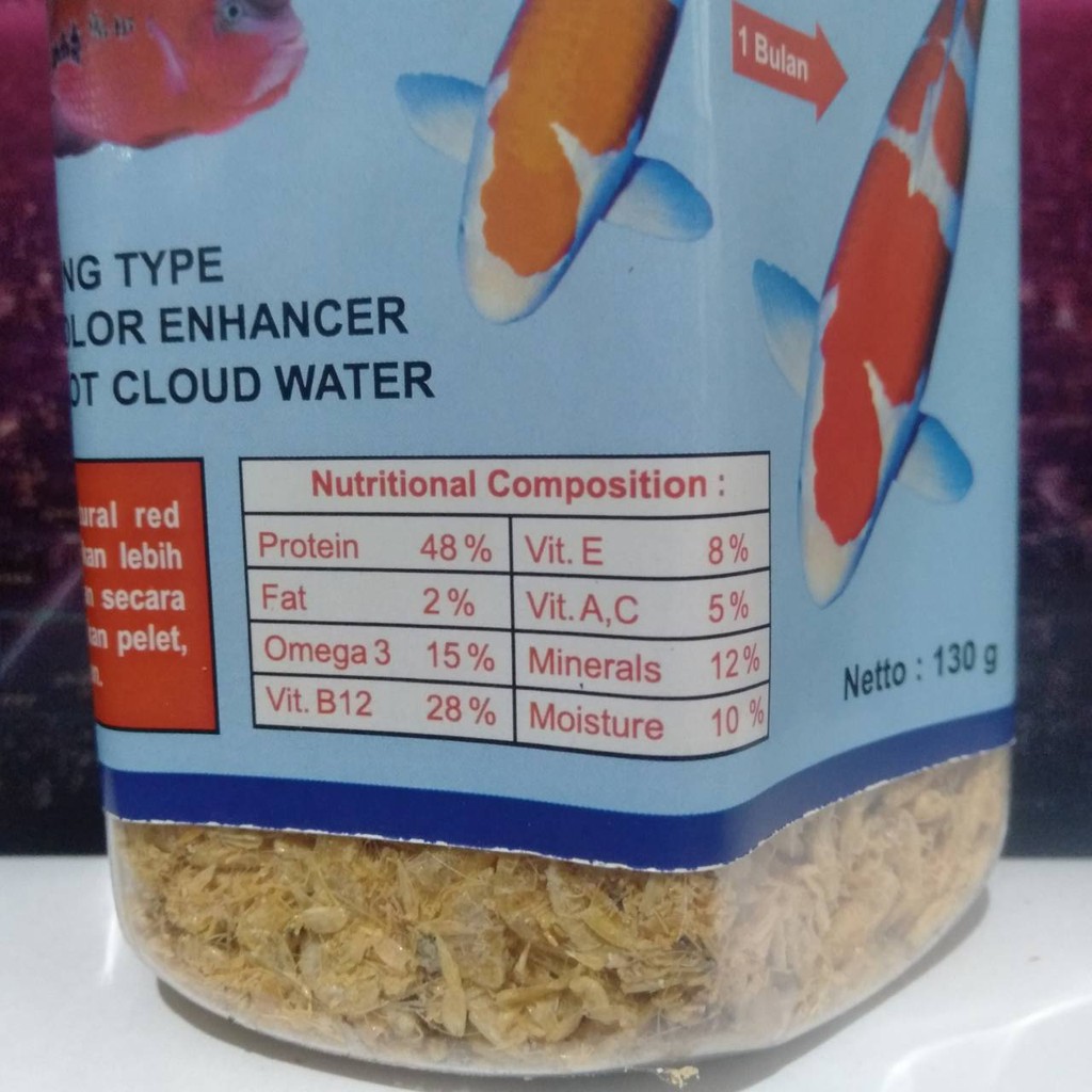 UDANG STANDAR 130 GR (CAROPHYL) FLOATING TYPE