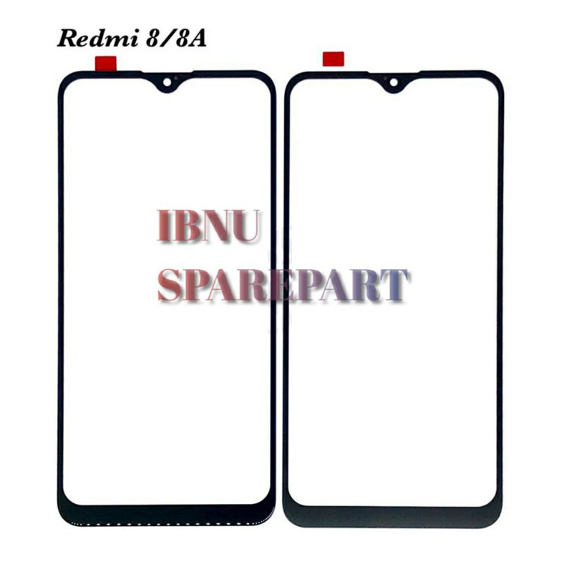 GLASS - KACA LCD TOUCHSCREEN TS ONLY XIAOMI REDMI 8 - REDMI 8A - REDMI 8A PRO