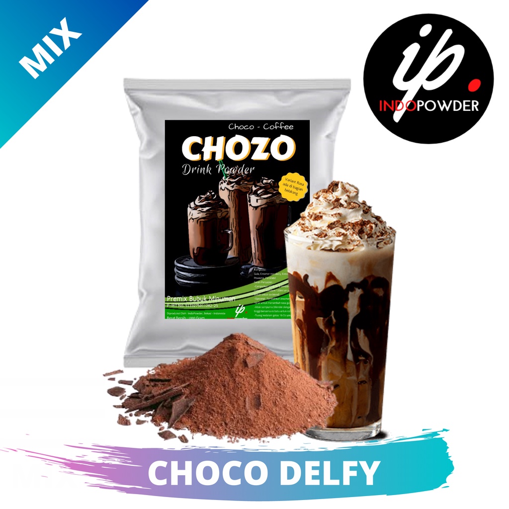 Bubuk Minuman CHOCO DELFY 1Kg - Bubuk CHOCO DELFY 1Kg - CHOCO DELFY Bubuk 1Kg