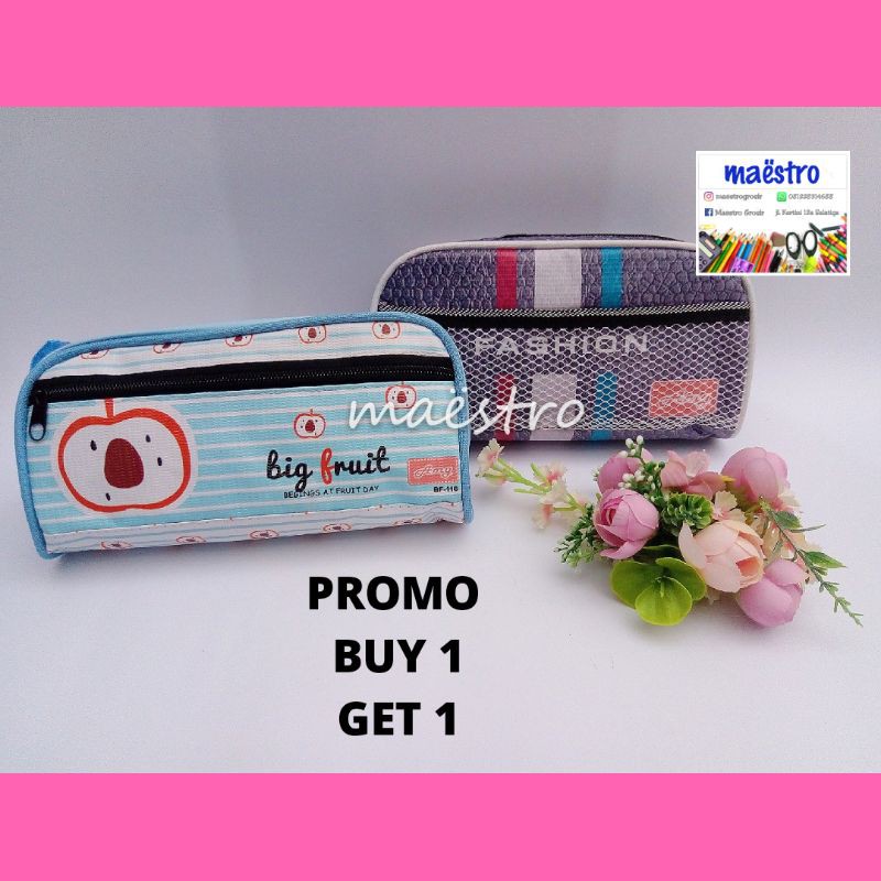 

Kotak Pensil Lucu Elegan Murah BUY 1 GET 1 Rets PR108