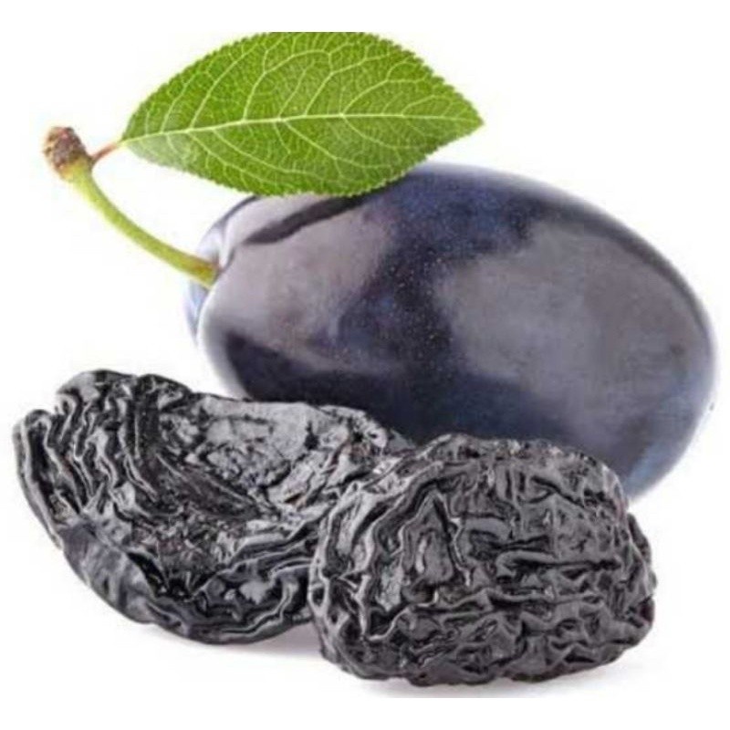 

HS MANISAN BUAH PLUM KERING HITAM TANPA BIJI / DRIED PRUNES ( PRUNE ) 100gram