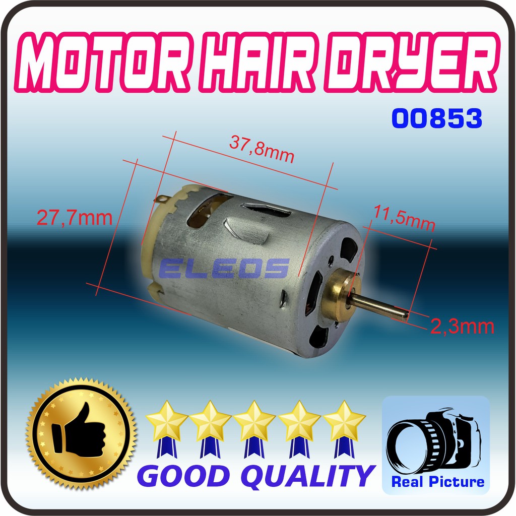 Motor Dinamo Hair Dryer pengering rambut