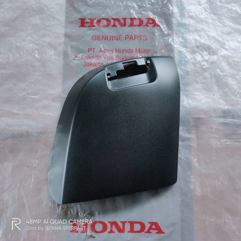 Lid L pocket tutup carger scoopy esp new 2021 k2f hitam doff original