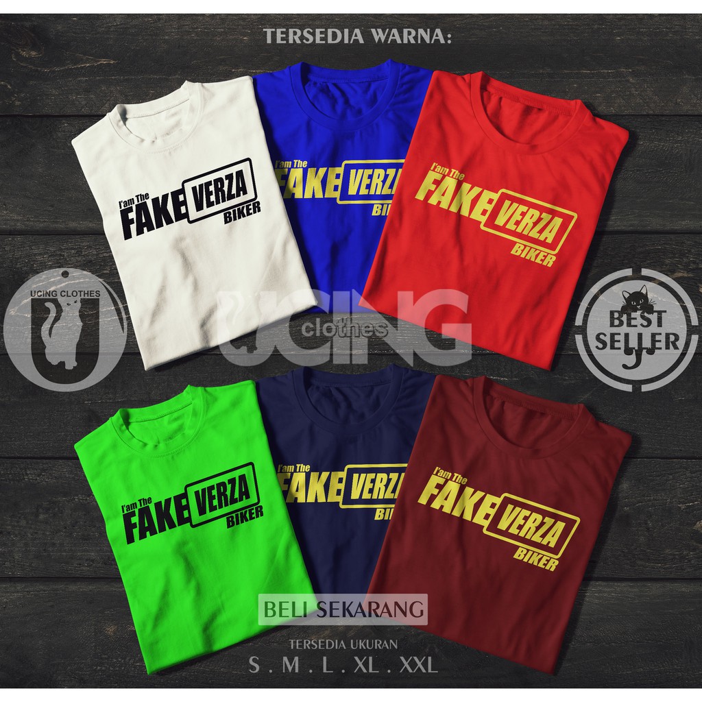 Kaos Baju Fake Verza Kaos Otomotif