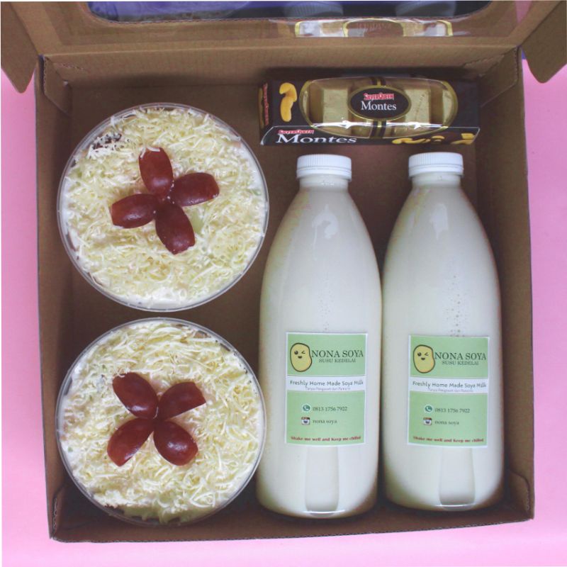 

Hampers / Parcel Salad 400ml dan Susu 600ml