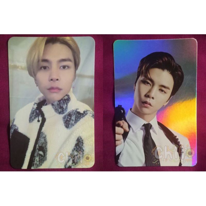 NCT 127 Johnny Benefit Aladdin Yizhiyu Photocards Resonance SG21