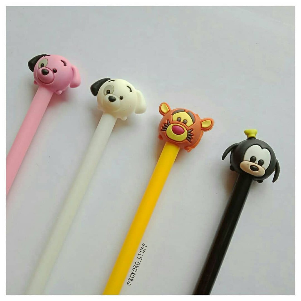 

Tsum Tsum Disney Character Gel Ink Pen | Pulpen Karakter | Alat Tulis | Kokoro Stuff