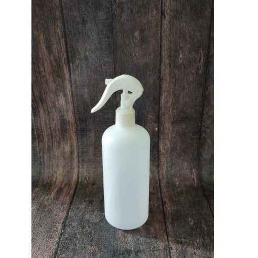 botol HDPE natural 500ml / 500 ml - TRIGGER