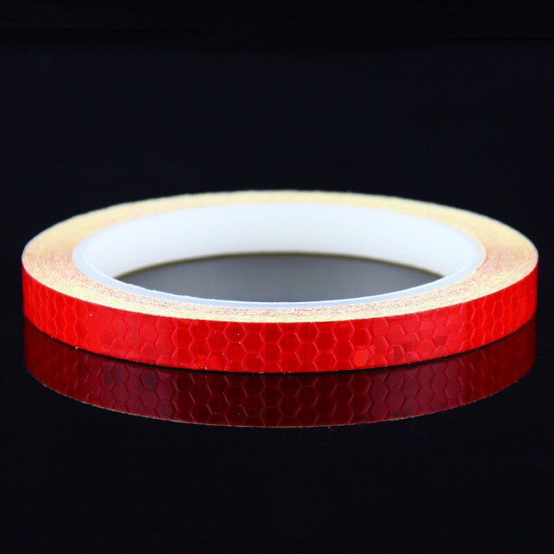 DUUTI Reflective Tape Adhesive Stiker Sepeda MTB Bike 800x1CM - MERAH