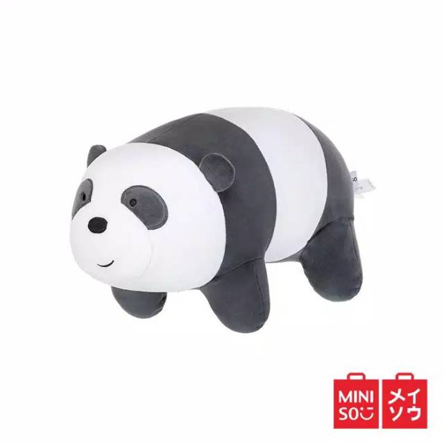 we bare bears panda stuff toy