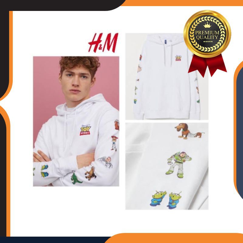 Terlaris Hoodie Toy Story HNM H&M Original (Unisex) Murah