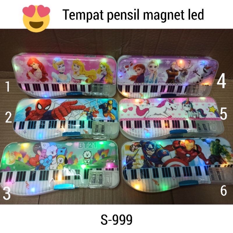 

~ TEMPAT PENSIL MAGNET LED