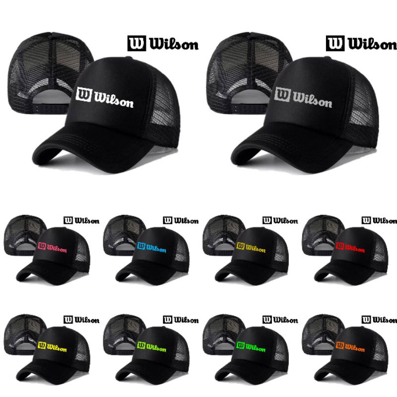 Topi jaring outdoor tenis lapangan Wilson pria wanita harga terjangkau