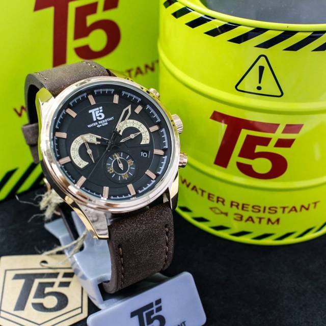 Jam T5 H3661 original chrono aktif bergaransi free box