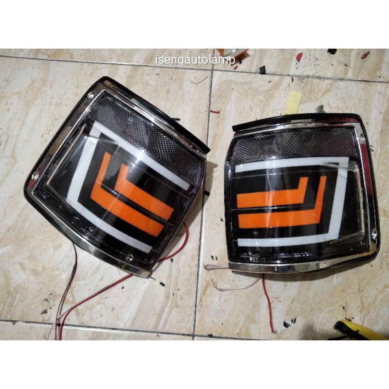 Custom lampu sein kijang grand