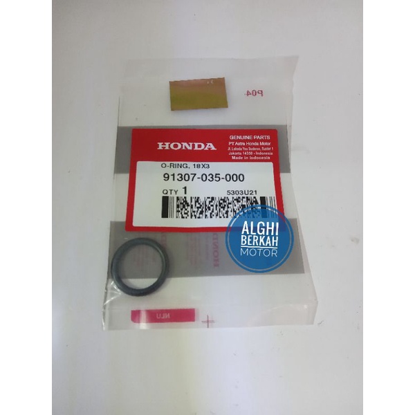 O-ring 18x3 CB 150 Vario Original Honda 150 91307-035-000