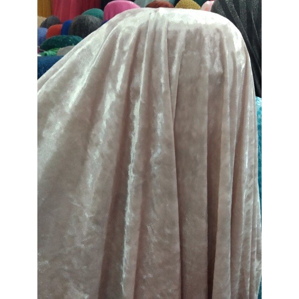 bahan/kain bludru prisket/bludru gelombang