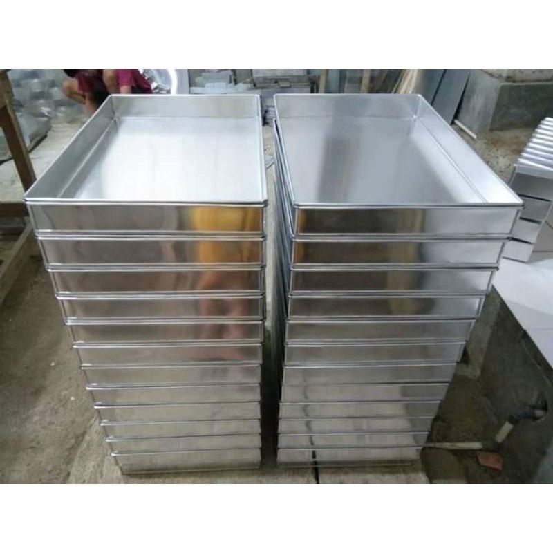 loyang kotak brownies 20x20 loyang bolu gulung
