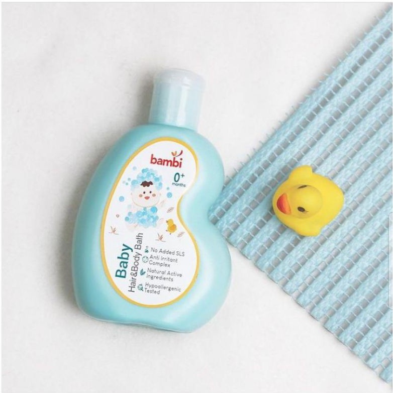 Bambi Baby Hair &amp; Body Bath 100ml