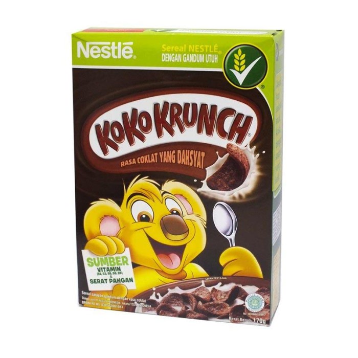 Promo Harga Nestle Koko Krunch Cereal 170 gr - Shopee