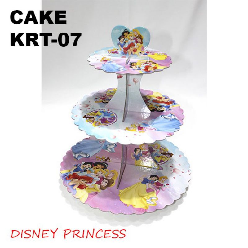 CUP CAKE STAND KARAKTER 3TIER (BRAC824)