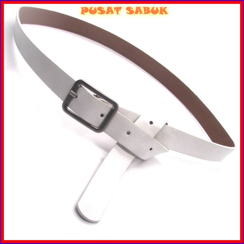 Belt Gesper Kecil Sabuk Wanita Ikat Pinggang Kulit Women Cantik Tali kecil kekinian Fashion Korea Import Murah Grosir Warna Kepang Aksesoris Mewah Emas Hitam Gadis Pesta Putih Coklat Besar Kuat Besar