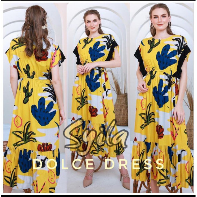 Daster Arab Dolce Dress Syila Ori
