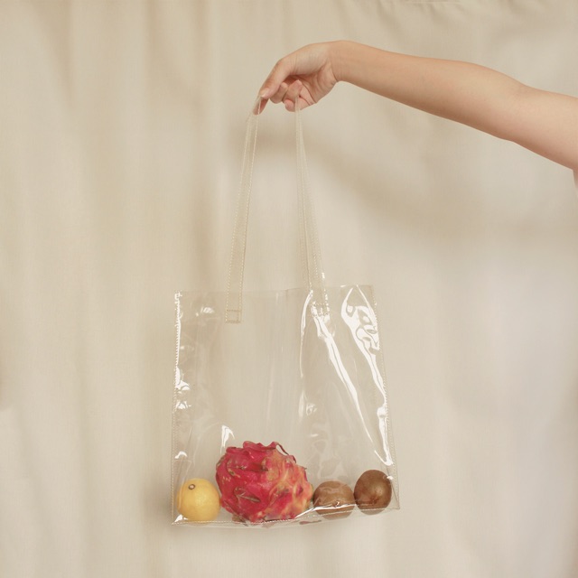 Pamie Clear PVC Tote Bag