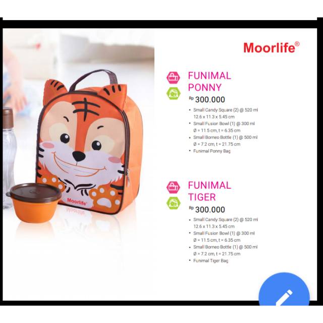 FUNIMAL TIGER / PONY MOORLIFE Rp.345.000