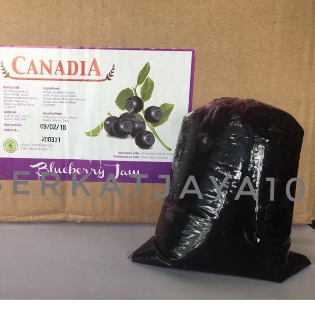 

[12.12] Prims food Canadia Blueberry Jam selai repack murah ekonomis 250 gr