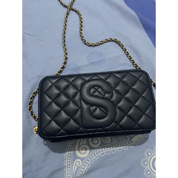 preloved yura bag Navy