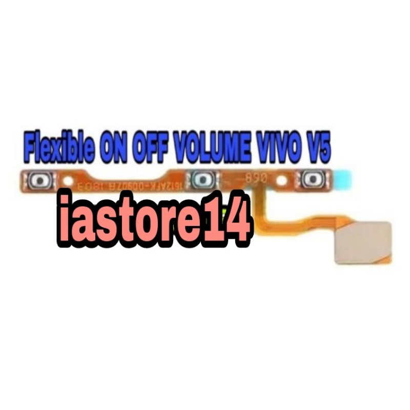 VIVO V5 Flexible Flexibel Tombol On-Off On Off Volume Vivo v5 Y67 ORIGINAL