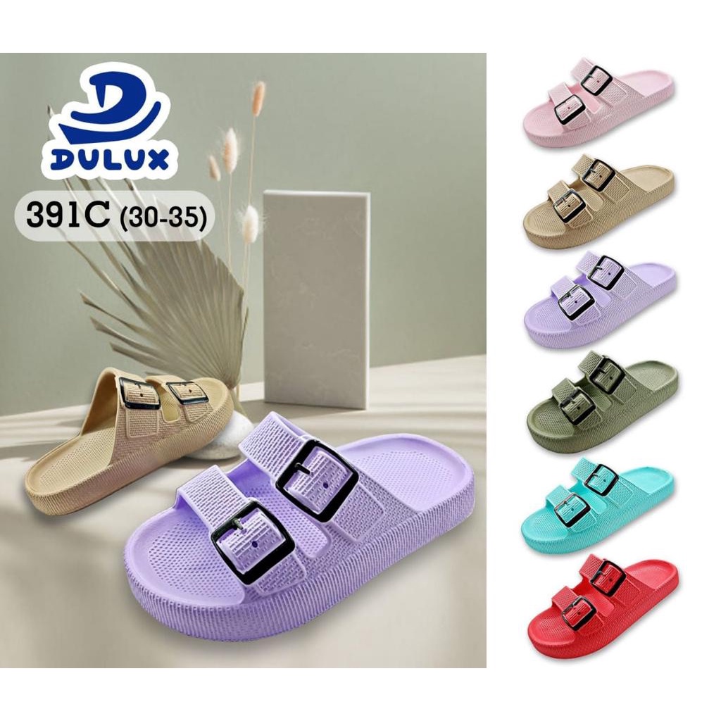 DX-391C Sandal Selop Anak Perempuan / Sandal Dua Tali Anak Cewek Merek Dulux Ukuran 30-35