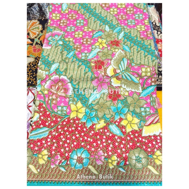 Batik Dolbi Dolby Doby Doby Dobby Kain Seragam Bahan Sarimbit Couple Warna Pink Pastel Hijau Toska