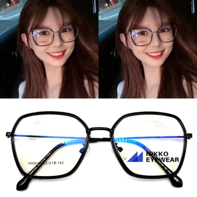 Frame Kacamata  0039,Gratis Lensa Minus Kacamata Antiradiasi,Kacamata Baca,Kacamata Korea