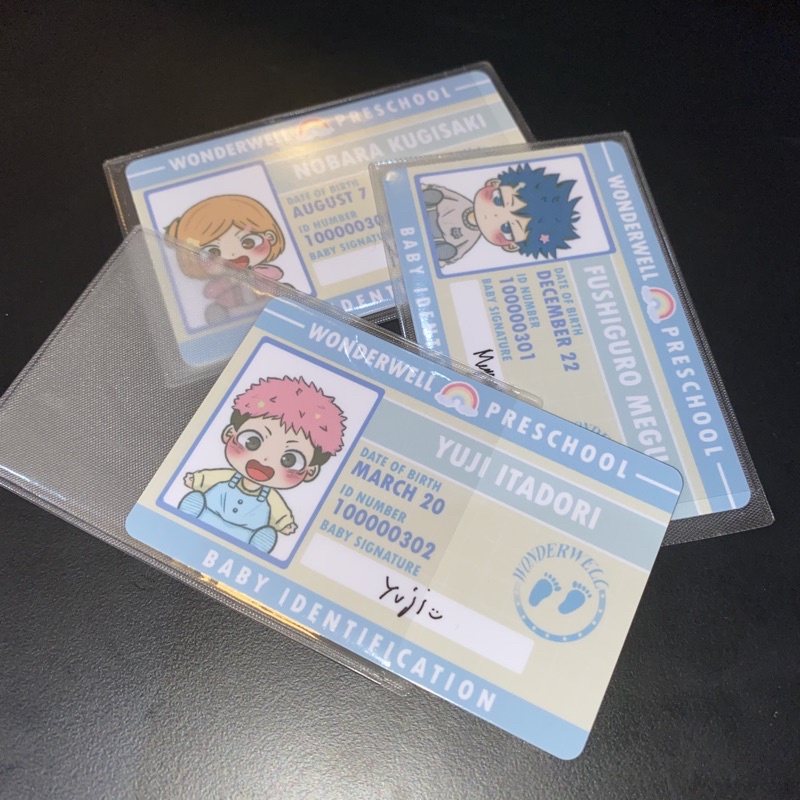 Jujutsu Kaisen ID Card by VOUSTL