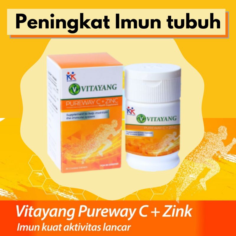 Vitamin C / Vitayang Pureway C 500mg + Zinc 25mg / Vitamin pureway C + Zinc