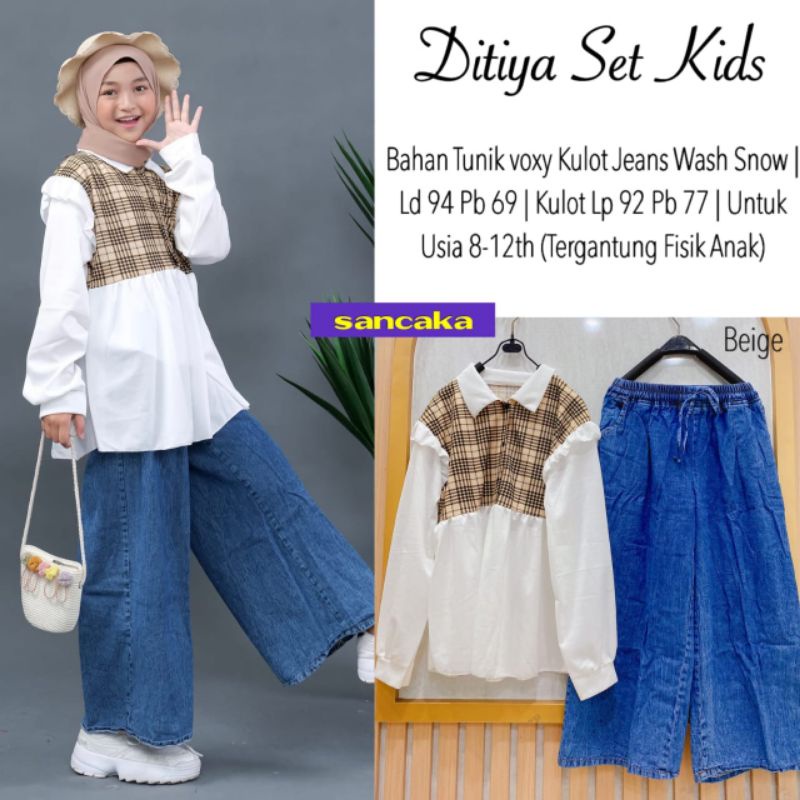 Ditya set kids By sancaka